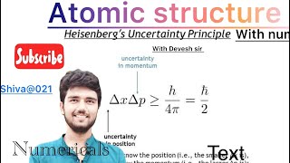 Numerical on Heisenbergs uncertainty principle [upl. by Ajiam581]