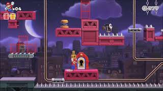 Mario vs Donkey Kong  W86  Twilight City World 8  Level 6 🗝️ All Presents  Gifts 🎁🎁🎁 [upl. by Nydnarb]