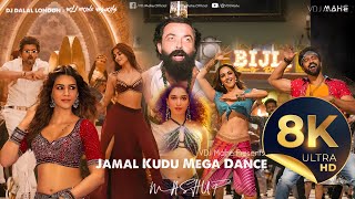 Bollywood  South Item Songs  Jamal Kudu Mega Dance  Mashup  DJ DALAL LONDON amp VDJ Mahe 8K [upl. by Kimura]