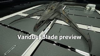 Star Citizen vanduul Blade preview [upl. by Clute]