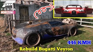 RESTORATION BUGATTI VEYRON FROM JUNKYARD ❤️‍🔥  FORZA HORIZON 5 [upl. by Doti]