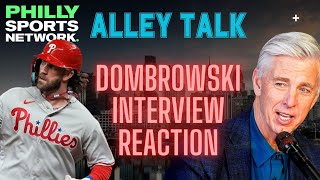 Dave Dombrowski Interview Reaction  Alley Talk [upl. by Bertold]