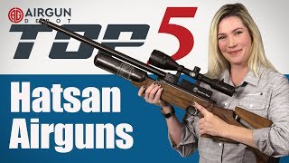 Top 5 Hatsan Airguns [upl. by Shiekh]