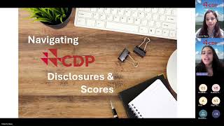 WEBINAR  Navigating CDP Disclosures amp Scoring  Kosher Climate India  CDP [upl. by Ennail]