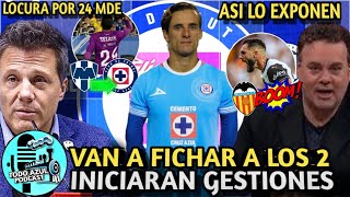 TODO AZUL PODCAST 22  ¿LOS POSIBLES REFUERZOS DE CRUZ AZUL PIDEN 24 MDE POR KEVIN MIER [upl. by Sakovich673]