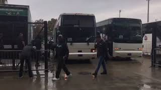 Tulane arrives for Cure Bowl game against LouisianaLafayette [upl. by Angel]