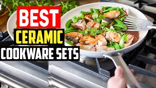 ✅Top 5 Best Ceramic Cookware Sets in 2023 [upl. by Aizan]