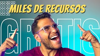 PÁGINAS con RECURSOS GRATIS para CREAR VIDEOS TODO SIN COPYRIGHT 🤑🤭 [upl. by Atilol]