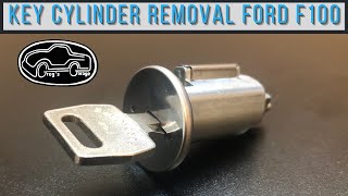 KEY CYLINDER REMOVAL F100 [upl. by Aihcila]