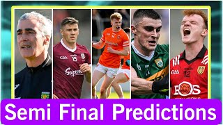 Can Armagh Upset Kerry 😳 Donegal vs Galway 🔥 Tailteann Cup Final 👏 Semi Final Predictions [upl. by Babara]