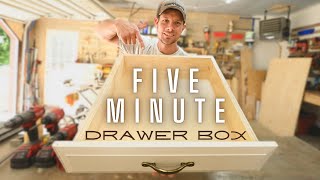 DIY Easy drawer box assembly in 5 minutes  How To [upl. by Leanna]