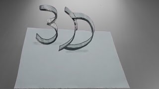 3D Art Drawing  How to Draw Stunning 3D Letter Art StepbyStep Tutorial for Beginners [upl. by Llennehc]