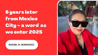 6 years later from Mexico City 🇲🇽  a word for 2025 [upl. by Tess115]