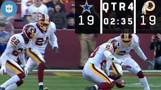 The Craziest GameWinning Field Goal Sequence in NFL History Cowboys vs Redskins Week 9 2006 [upl. by Hewart]