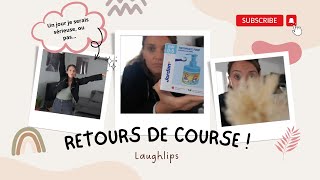 RETOURS DE COURSES 🛒  Je suis folle 🤪  Comment ça du dentifrice en pompe  😁 [upl. by Prima]