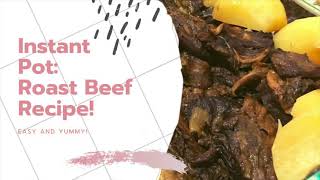 INSTANT POT ROAST BEEF  1 HOUR ONLY [upl. by Sayer731]