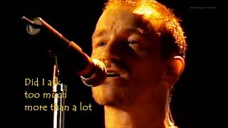 U2  One  live 1997  lyrics [upl. by Filipe]