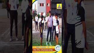 CBSE CLUSTER  XII  KHO KHO CHAMPIONSHIP  khokhochampions indore dewas cluster games khokho [upl. by Lakin512]