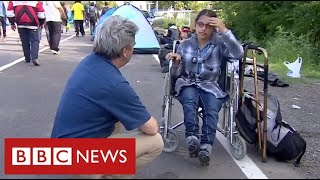 Nujeen’s story the Syrian refugee who crossed Europe in a wheelchair  BBC News [upl. by Eahc]