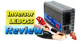 Review Inversor LEBOSS LB 521 1000W converte tensão de 12 volts contínua para 127 volts Alternada [upl. by Tawsha]