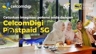 Cetuskan imaginasi potensi anda dengan CelcomDigi Postpaid 5G [upl. by Stephan]