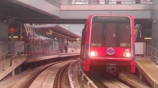 DLR Stratford Int to Beckton [upl. by Nallid]