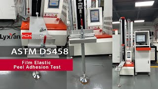 ASTM D5458 Film Elastic Peel Adhesion Test [upl. by Piero]