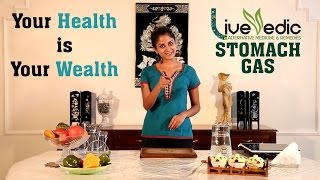 DIY Stomach Gas Relief with Natural Home Remedies  LIVE VEDIC [upl. by Baniaz]