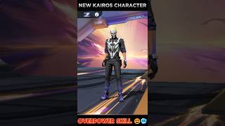 New KAIROS Character 🔥😵shotrs freefire newcharacterability garenafreefire characterability ff [upl. by Saire983]