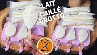 LAIT CAILLÉ YAOURT GROTTO SANS CASSE TÊTE FAIT MAISON [upl. by Niddala638]