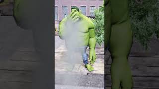 Hulk Sneeze Create Waterfall  animationshorts animation Hulk iclone8 ironman goon gta [upl. by Ethelinda]