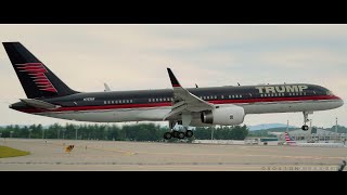 Donald Trumps Jet  B757200  N757AF [upl. by Vesta340]