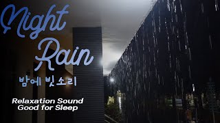 Night Rain Without Thunder Full of Peace Relaxing Sound Make You Sleep Deeply [upl. by Gerson235]