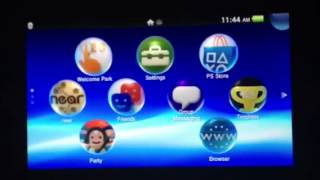 How to see Ps Vita memory [upl. by Eidroj]