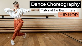 HIP HOP Dance Choreography Tutorial for Beginners  Free Dance Class at Home [upl. by Hovey228]