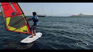 Learn To Windsurf  Static Turn [upl. by Doroteya]