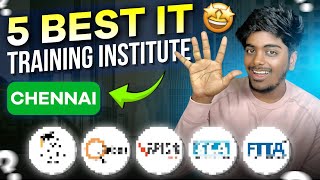 My Honest 5 Training Institute Suggestion😱  Best IT Training institute in Chennai [upl. by Rakel]