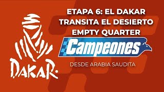 DAKAR 2024  ETAPA 6 DESDE ARABIA SAUDITA  Campeones 110124 [upl. by Enelehs]