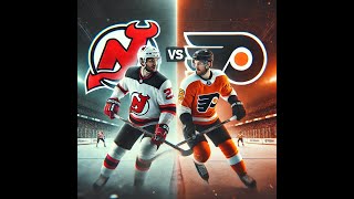 New Jersey Devils vs Philadelphia Flyers  04132024  EA NHL24 [upl. by Catlaina]