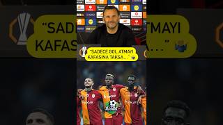 🔥 Okan Buruk “Osimhen sadece gol atmayı kafasına taksa” [upl. by Eenert348]