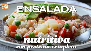 Con esta ensalada no necesitas comer carne Ensalada nutritiva [upl. by Nodaj]