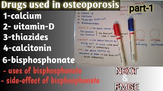 Drugs used in osteoporosis part1pharmacology [upl. by Landel]