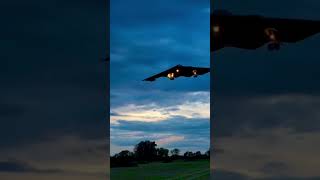 B2 Stealth Bomber landing🦅 [upl. by Onihc]