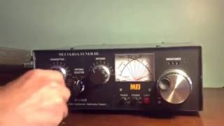 MFJ 962 D Antenna Tuner [upl. by Vivienne]