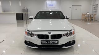 BMW 428I Convertible HID NAV Revcam 2014 White SKN4673C [upl. by Ailegnave]