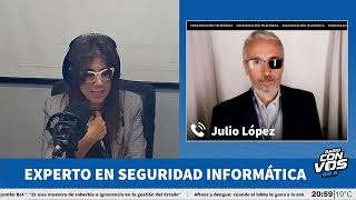 Julio López  Experto en seguridad informática  Argentinos de Bien [upl. by Colburn638]