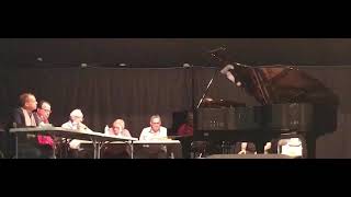 Concours de piano Mouans sartoux 2021 Bach Invention n4 Annabelle Deneux [upl. by Aicilanna720]