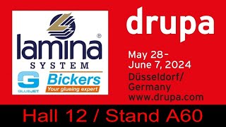 Drupa 2024 Lamina and Bickers Innovation drupa2024 [upl. by Olodort]