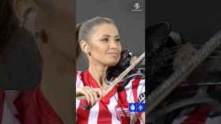 🎻Agnieszka Matusik show🎼 przed meczem Cracovia  Lech Poznań🔥 ekstraklasa [upl. by Lanrev]