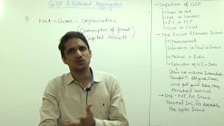 23Gross Domestic Product GDP amp Other Aggregates Explained by MK Yadav [upl. by Bolling]